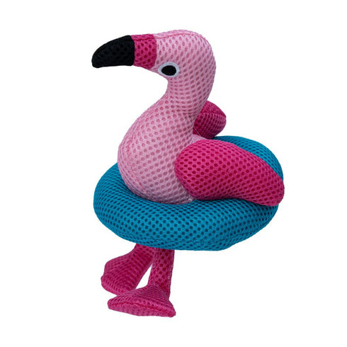 Territory Flamingo Float Dog Toy, 8" - Poudre Pet and Feed Supply